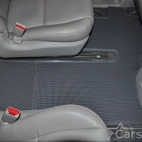 Автомобильные коврики EVA на Kia Carnival III (9мест) 2+2+3 без трансформеров (2014-2021)