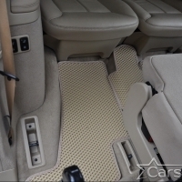 Автомобильные коврики EVA на Mercedes-Benz GL-klasse I X164 3 ряда (2006-2012)