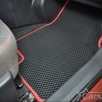 Автомобильные коврики EVA на Nissan Qashqai 2+ 3 ряда (2008-2013)