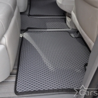 Коврики текстильные на Toyota Sienna III 6 мест (2010-2020)