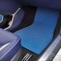 Коврики текстильные на Tesla Model S (2012->) 