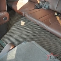 Коврики текстильные на Cadillac Escalade IV 3 ряда (2014->)