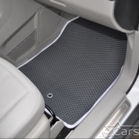 Коврики текстильные на Chevrolet Captiva 3 ряда (2006-2011)