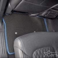 Коврики текстильные на Nissan Patrol VI Y62 3 ряда (2010->)