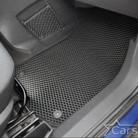 Коврики текстильные на Opel Zafira B 3 ряда (2005-2014) 