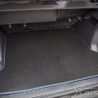 Коврики текстильные на Toyota Land Cruiser Prado 150 рестайл 3 ряда (2013->)