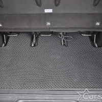 Коврики текстильные на Mercedez-Benz V-klasse II W447 (2 ряд - 2 места с проходом) (2014->)