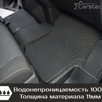 Коврики текстильные на Peugeot Traveller 8 мест, не Long (2016-2024) 