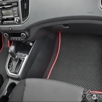 Двухслойные коврики EVA на Hyundai Creta I (2016-2021)
