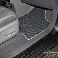 Двухслойные коврики EVA на Toyota Sienna III 6 мест (2010-2020)