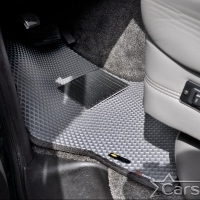 Двухслойные коврики EVA на Chevrolet Express II с консолью (2002->)