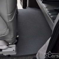 Двухслойные коврики EVA на Chevrolet Express II с консолью (2002->)