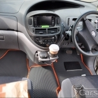 Двухслойные коврики EVA на Toyota Estima II пр.руль (2000-2006)