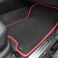 Двухслойные коврики EVA на Kia Mohave I 3 ряда (2008-2020)