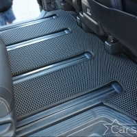 Двухслойные коврики EVA на Toyota HiAce H300 (2019->) 
