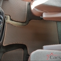 Двухслойные коврики EVA на Chevrolet Tahoe IV 3 ряда (2014->)