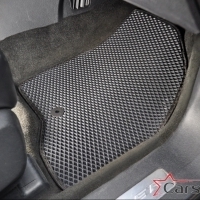 Двухслойные коврики EVA на Ford Explorer V 3 ряда (2010-2015) 