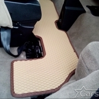 Двухслойные коврики EVA на Land Rover Discovery III 3 ряда (2004-2009)