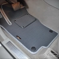 Двухслойные коврики EVA на Mercedes-Benz GL-klasse I X164 3 ряда (2006-2012)