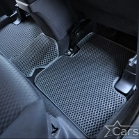 Двухслойные коврики EVA на Mitsubishi Outlander III 3 ряда (2012->)
