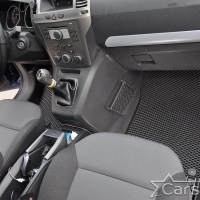 Двухслойные коврики EVA на Opel Zafira B 3 ряда (2005-2014) 