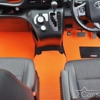Двухслойные коврики EVA на Toyota Sienta II пр.руль (2015->)