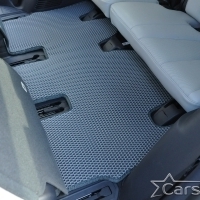 Двухслойные коврики EVA на Hyundai Palisade I 3 ряда (2018->)