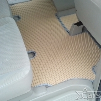 Двухслойные коврики EVA на Toyota Noah-Voxy II пр.руль (2007-2015) Без салазок