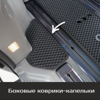 Автомобильные коврики EVA на Hyundai Staria 9 мест (2021->)