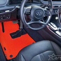 Автомобильные коврики EVA на Hyundai Sonata VIII рестайл (2023->) 