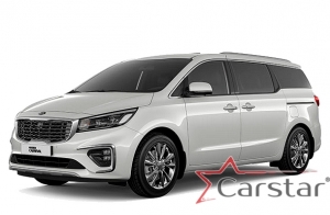 Kia Carnival III (7мест) 2+3 без трансформеров (2014-2021)