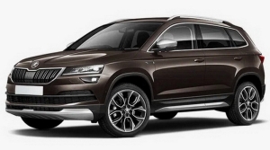 Комплект ковриков в салон Skoda Karoq I (2017->)