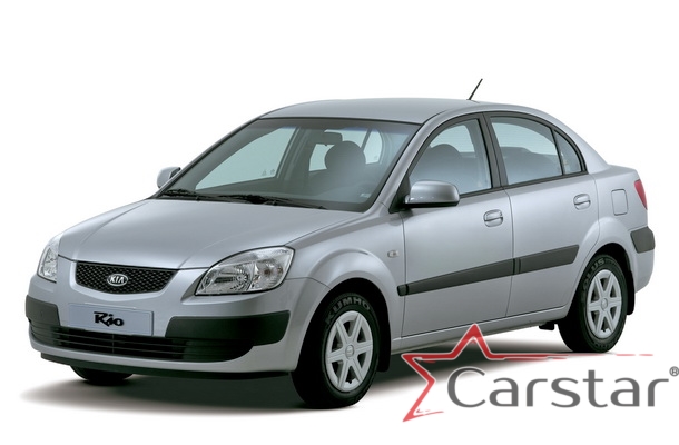 Двухслойные коврики EVA для Kia Rio II (2005-2009)