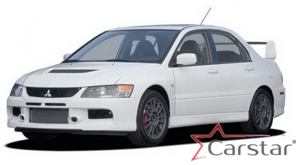 Текстильные коврики для Mitsubishi Lancer Evolution_IX (2005-2007)