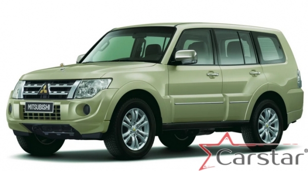 Двухслойные коврики EVA для Mitsubishi Montero IV 5D (2006->)