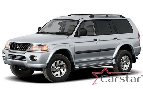 Двухслойные коврики EVA для Mitsubishi Montero Sport I (1998-2008) 