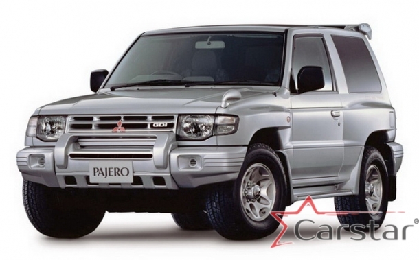 Двухслойные коврики EVA для Mitsubishi Pajero II 3D (1990-2000)