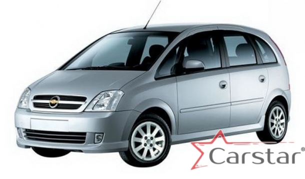 Двухслойные коврики EVA для Opel Meriva A I (2003-2010)