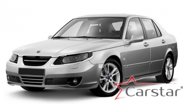 Двухслойные коврики EVA для SAAB 9-5 I (1997-2010) 