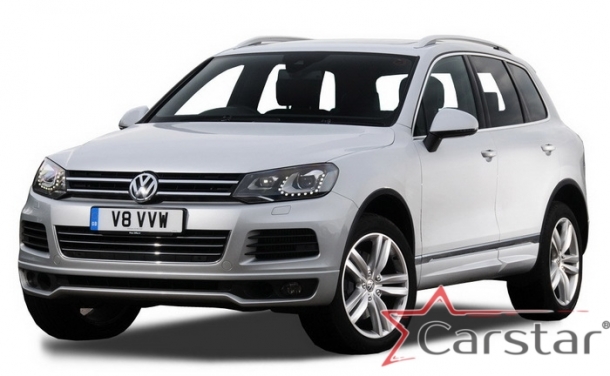 Двухслойные коврики EVA для Volkswagen Touareg II (2010-2018)