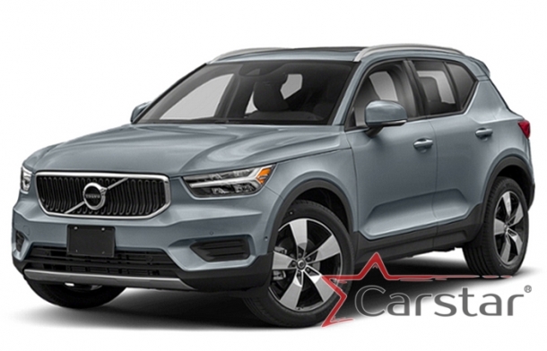 Двухслойные коврики EVA для Volvo XC 40 I (2017->)