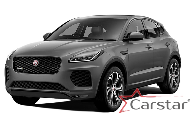 Двухслойные коврики EVA для Jaguar E-Pace I (2017->) 