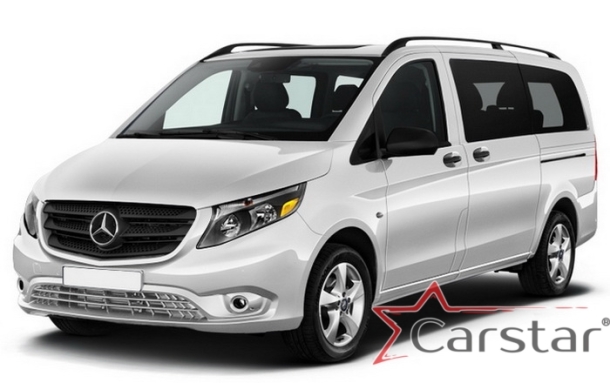 Текстильные коврики для Mercedez-Benz Vito III W447 (2014->)
