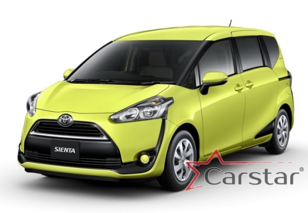 Текстильные коврики для Toyota Sienta II пр.руль (2015->)