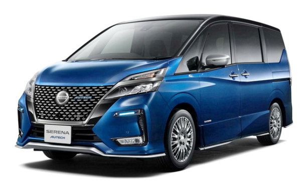 Текстильные коврики для Nissan Serena V C27 пр.руль (2016-2022) 