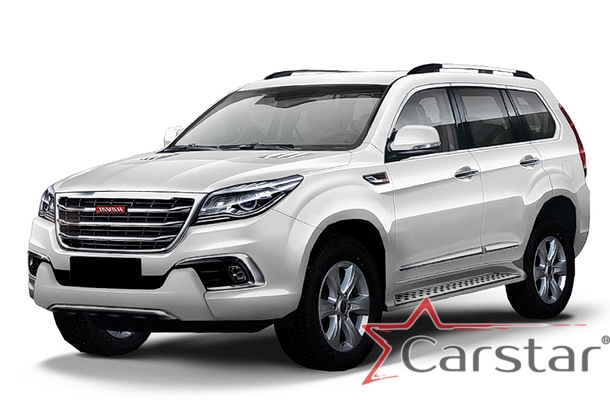 Двухслойные коврики EVA для Haval H9 3 ряда (2014->)