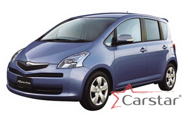 Двухслойные коврики EVA для Toyota Ractis I пр.руль 2WD (2005-2010) 