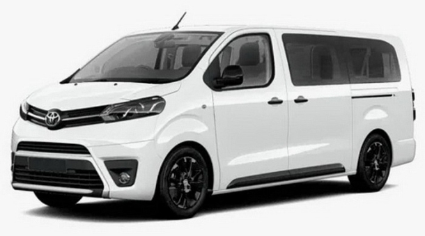 Двухслойные коврики EVA для Toyota ProAce II 8 мест Long (2016-2024)
