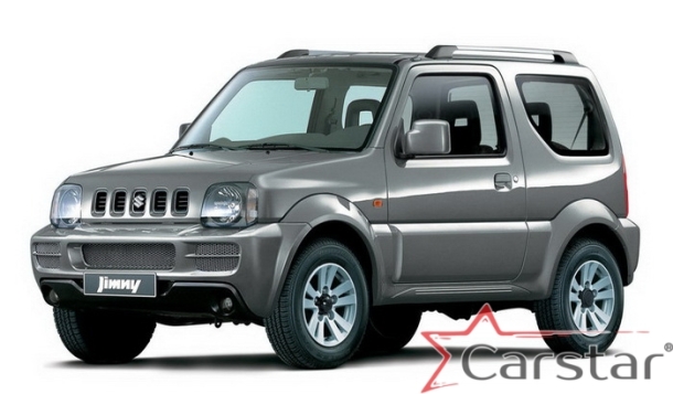 Автомобильные коврики EVA 3D для Suzuki Jimny III (1998-2018)