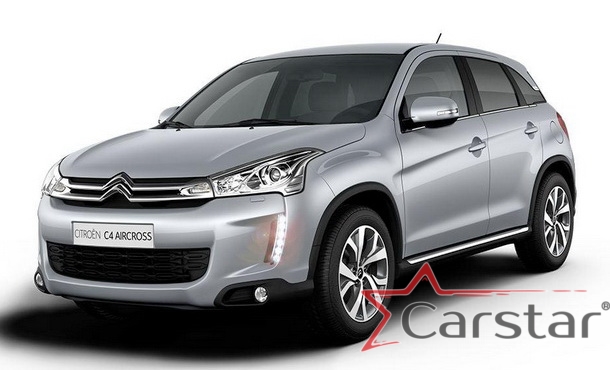 Автомобильные коврики EVA 3D для Citroen C4 Aircross (2012-2017)